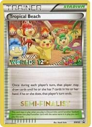 BW050 Tropical Beach - BW50 (Worlds 12) [Semi-Finalist] Promo Black and White Promos