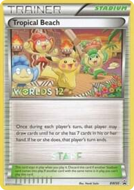 BW050 Tropical Beach - BW50 (Worlds 12) [Staff] Promo Black and White Promos