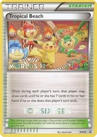 BW050 Tropical Beach - BW50 (Worlds 12) [Top 16] Promo Black and White Promos