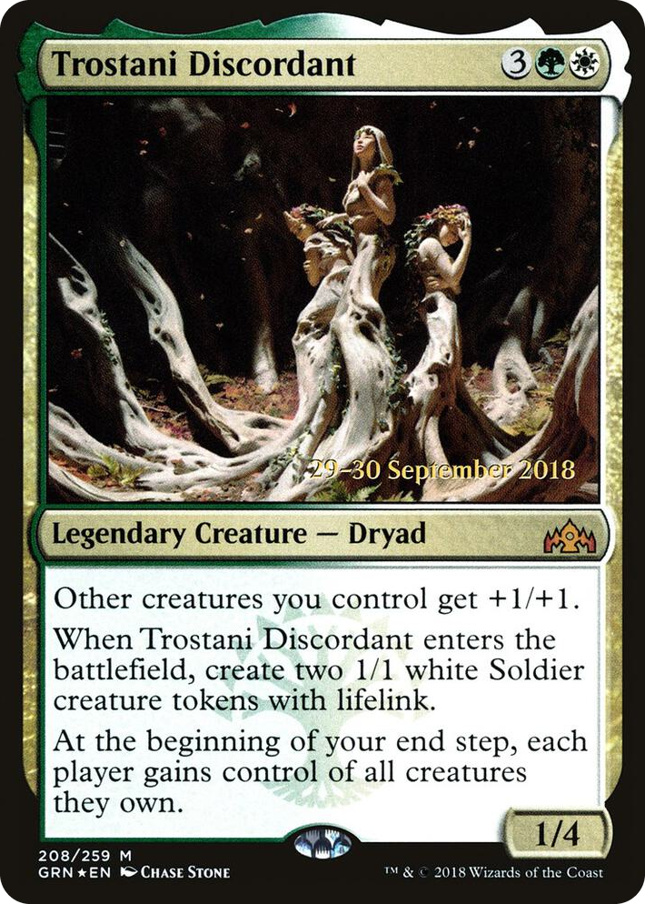 0208 Trostani Discordant M Prerelease Cards