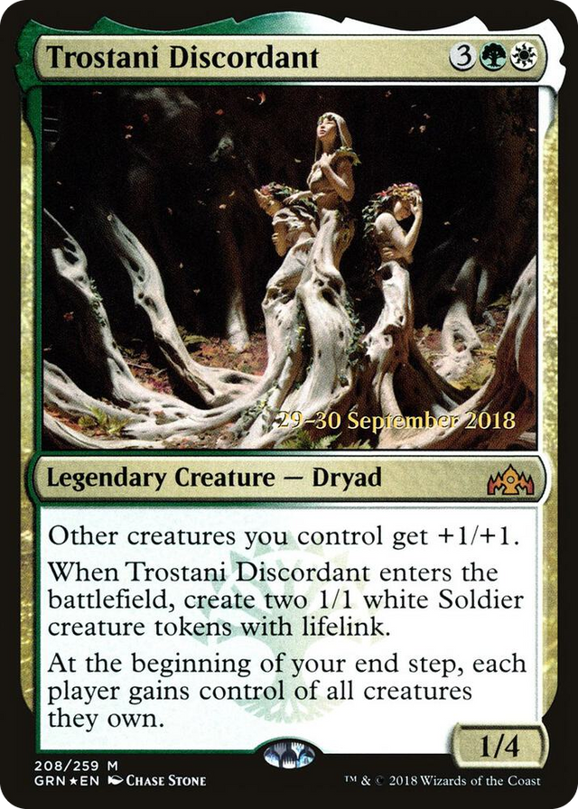 0208 Trostani Discordant M Prerelease Cards