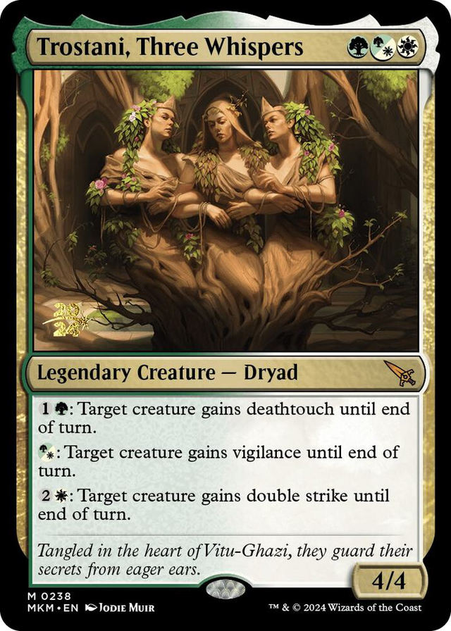 0238 Trostani, Three Whispers M Prerelease Cards