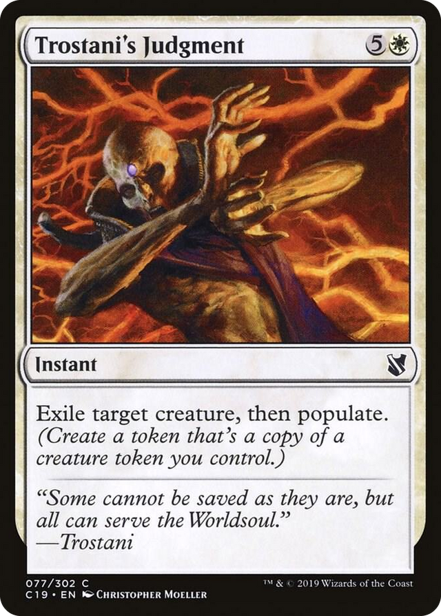 0077 Trostani's Judgment C Commander 2019