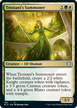 0156 Trostani's Summoner U Commander: Innistrad: Midnight Hunt