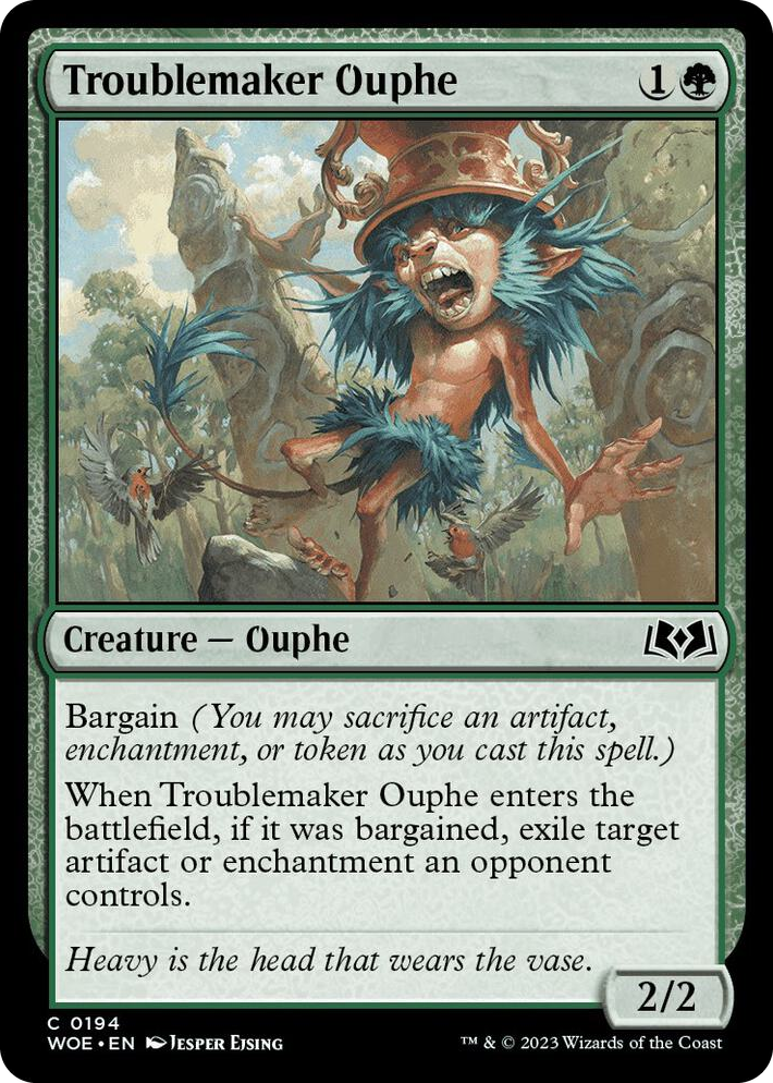 0194 Troublemaker Ouphe C Wilds of Eldraine