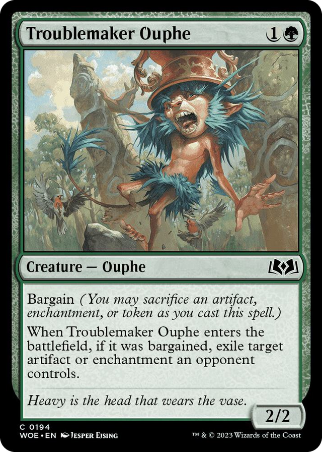 0194 Troublemaker Ouphe C Wilds of Eldraine