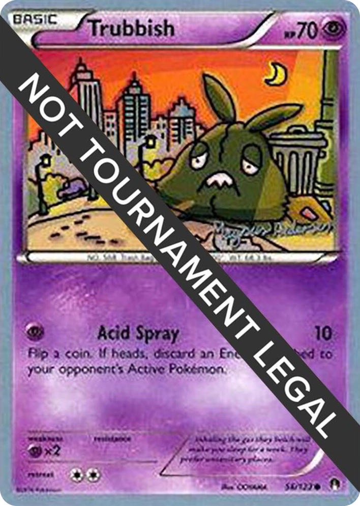 0056 Trubbish - 2018 (Magnus Pedersen) Common World Championship Decks
