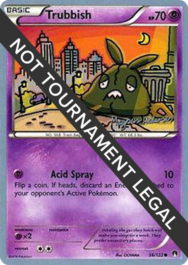 0056 Trubbish - 2018 (Magnus Pedersen) Common World Championship Decks
