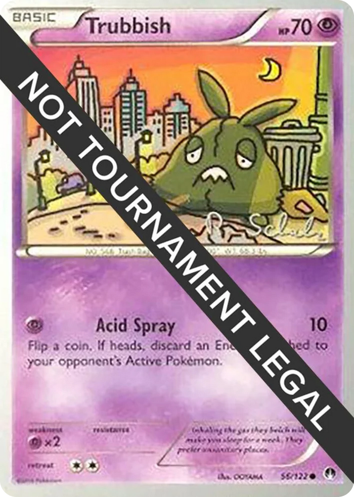 0056 Trubbish - 2018 (Robin Schulz) Common World Championship Decks