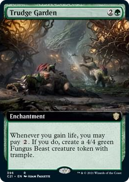 0396 Trudge Garden (Extended Art) R Commander 2021