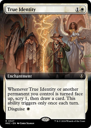 0327 True Identity (Extended Art) R Commander: Murders at Karlov Manor