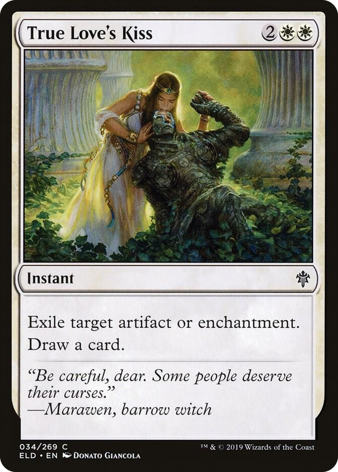 0034 True Love's Kiss C Throne of Eldraine