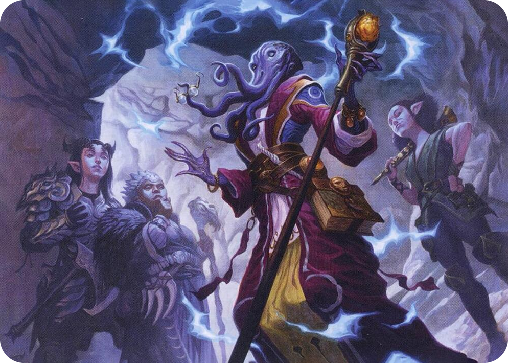 0043 True Polymorph Art Card S Art Series: Adventures in the Forgotten Realms