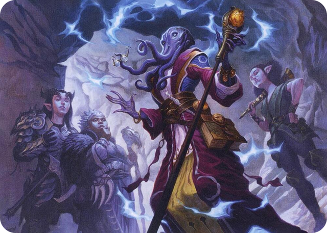 0043 True Polymorph Art Card S Art Series: Adventures in the Forgotten Realms