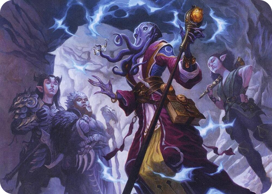0043 True Polymorph Art Card S Art Series: Adventures in the Forgotten Realms