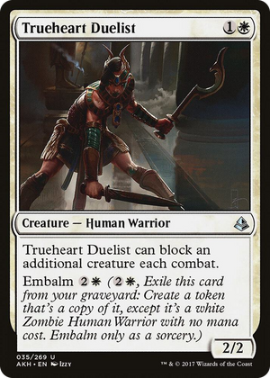 0035 Trueheart Duelist U Amonkhet