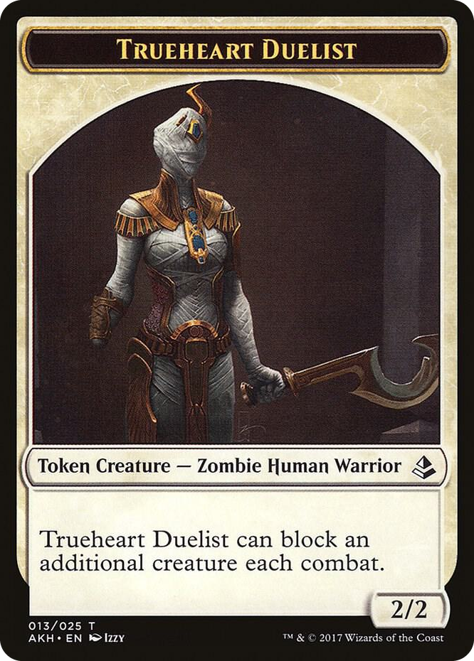 Trueheart Duelist Token #13 T - Amonkhet Pokemon card