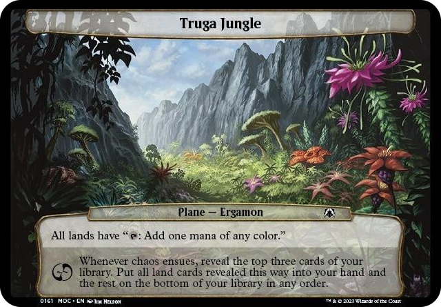 0161 Truga Jungle T Planechase: March of the Machine
