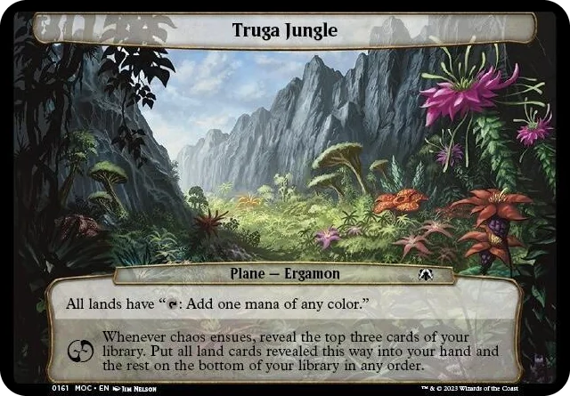 0161 Truga Jungle T Planechase: March of the Machine