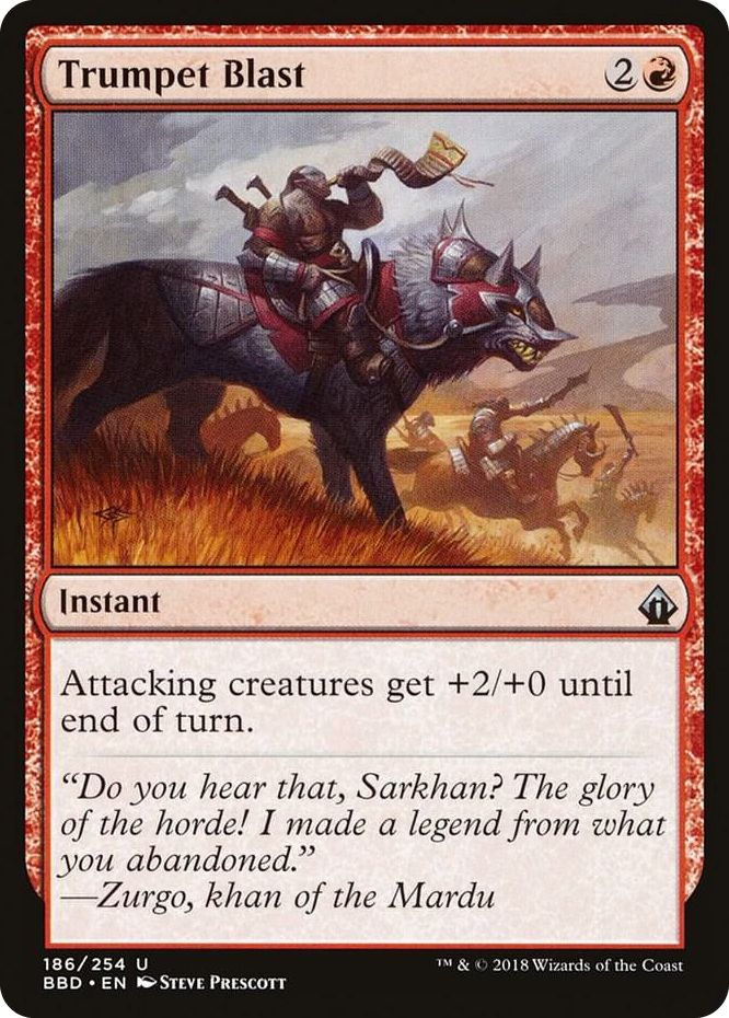 0186 Trumpet Blast U Battlebond