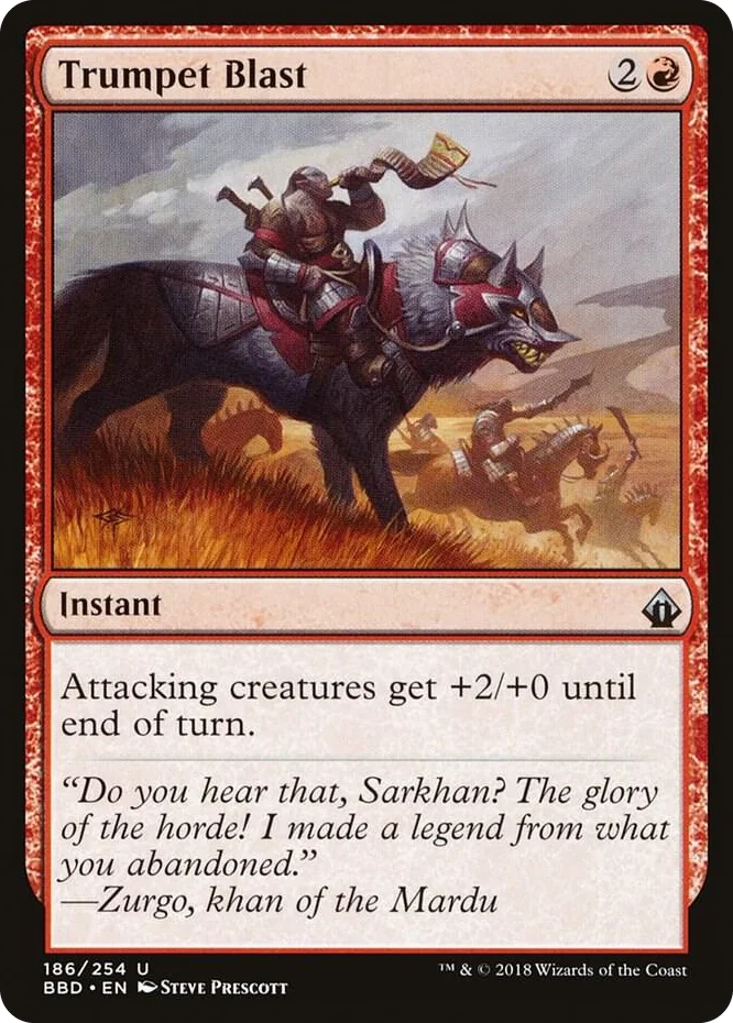 0186 Trumpet Blast U Battlebond