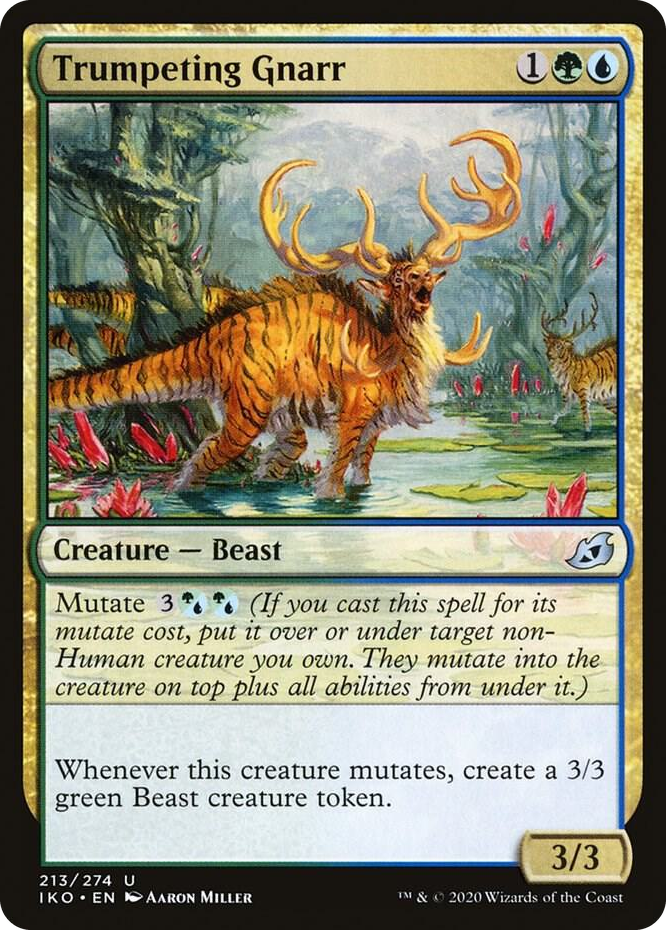 0213 Trumpeting Gnarr U Lair of Behemoths