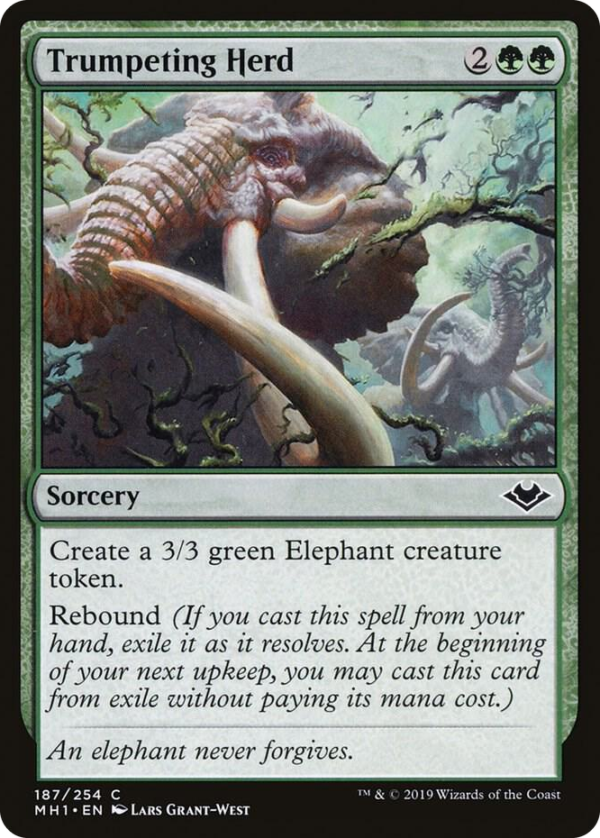0187 Trumpeting Herd C Modern Horizons