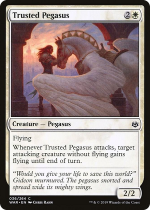 0036 Trusted Pegasus C War of the Spark