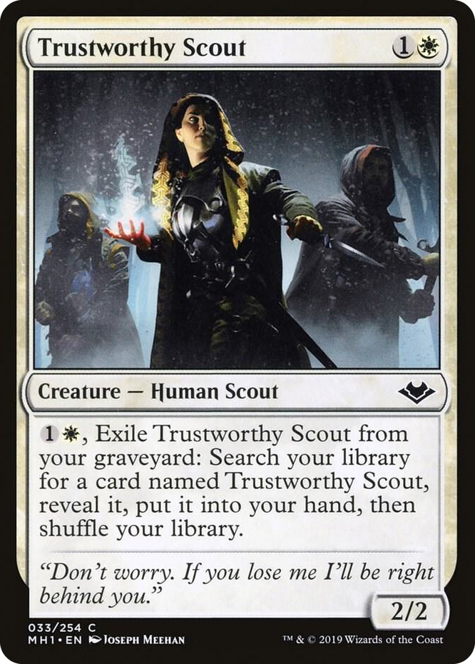 0033 Trustworthy Scout C Modern Horizons