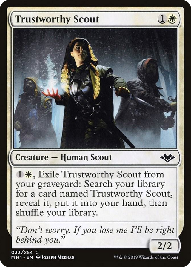 0033 Trustworthy Scout C Modern Horizons