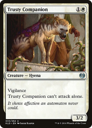 0033 Trusty Companion U Kaladesh
