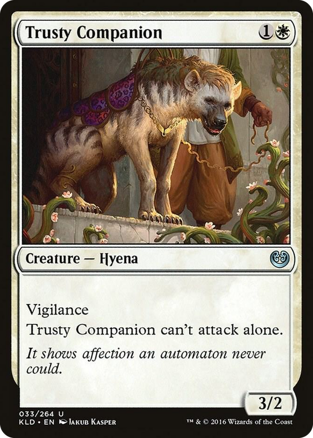 0033 Trusty Companion U Kaladesh