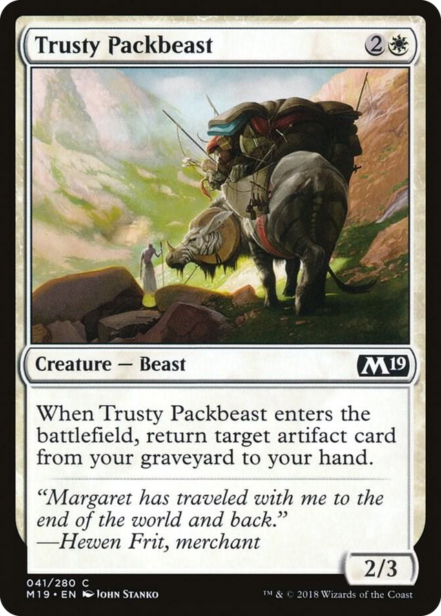 0041 Trusty Packbeast C Core Set 2019