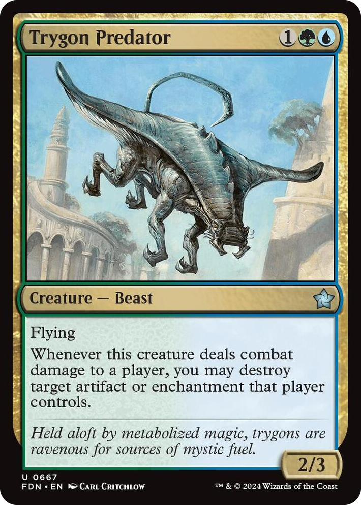 0667 Trygon Predator U Foundations