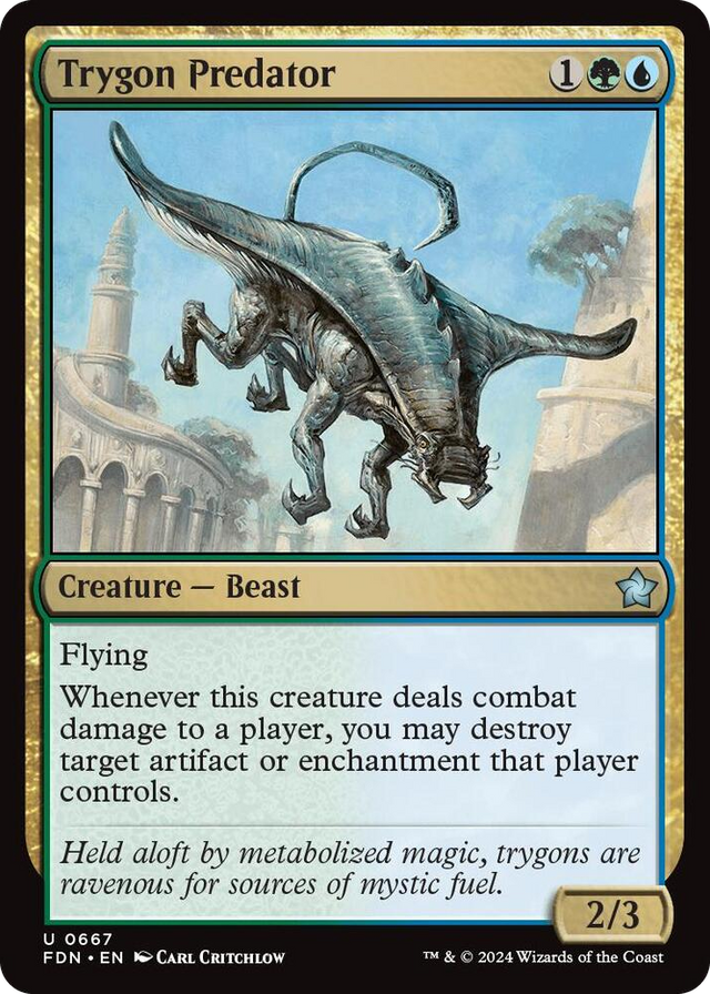 0667 Trygon Predator U Foundations