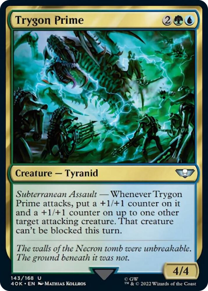 0143 Trygon Prime (Surge Foil) U Universes Beyond: Warhammer 40,000