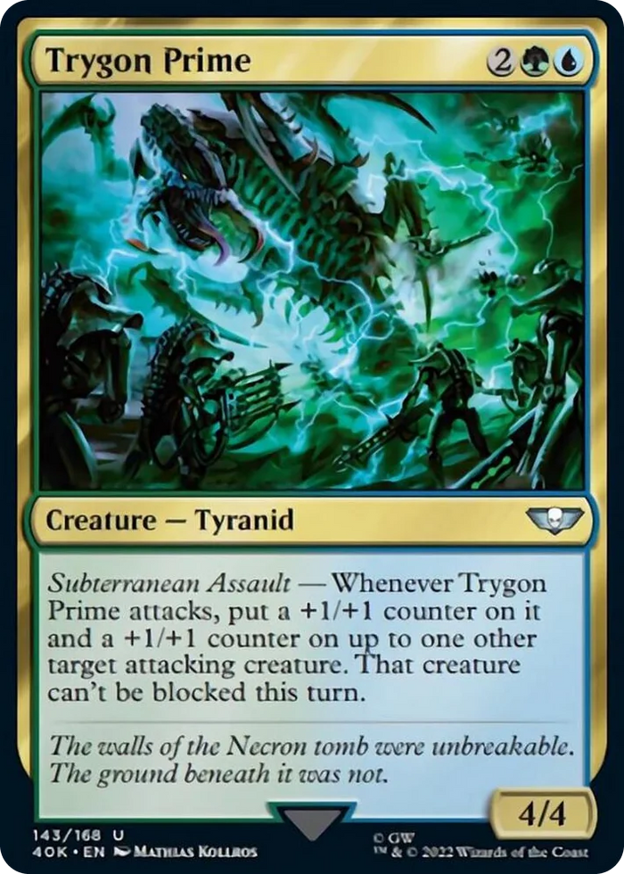 0143 Trygon Prime (Surge Foil) U Universes Beyond: Warhammer 40,000