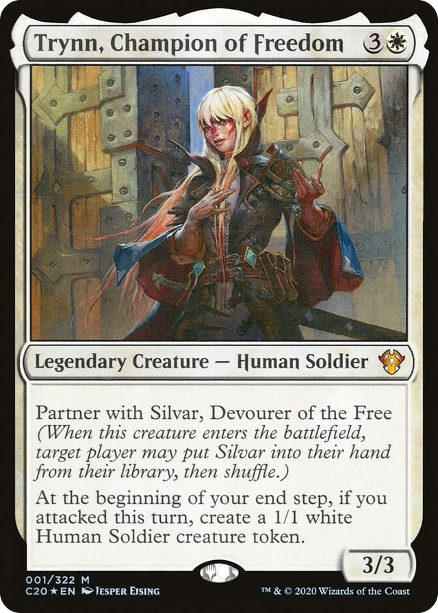 0001 Trynn, Champion of Freedom M Commander 2020
