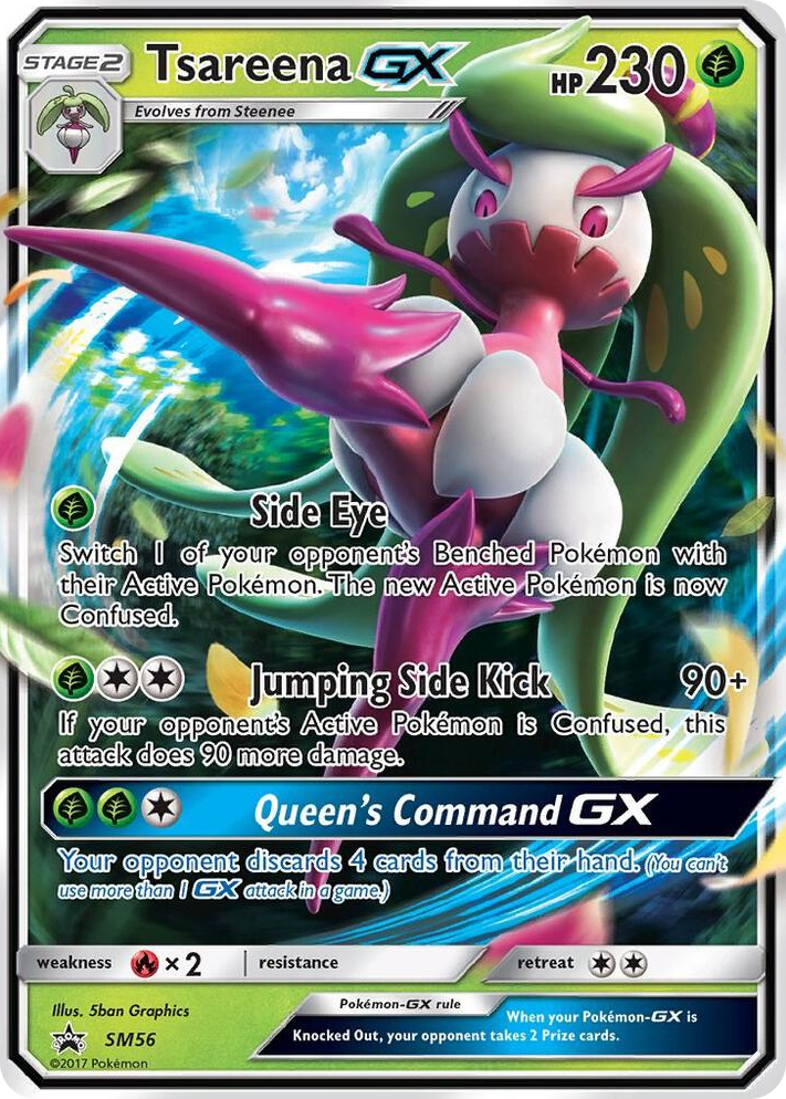 SM056 Tsareena GX - SM56 Promo SM Promos