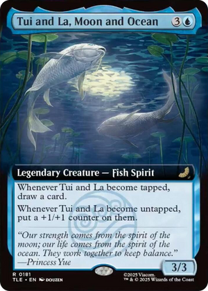 0181 Tui and La, Moon and Ocean (Extended Art) R The Last Airbender: Eternal-Legal