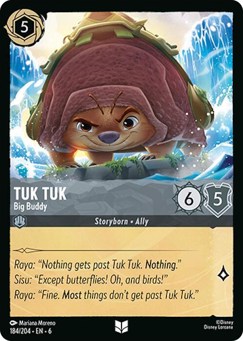 0184 Tuk Tuk - Big Buddy Uncommon Azurite Sea