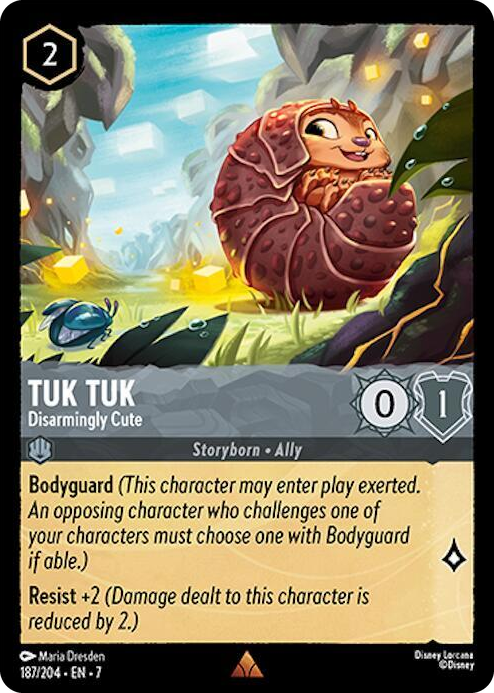 0187 Tuk Tuk - Disarmingly Cute Rare Archazia's Island