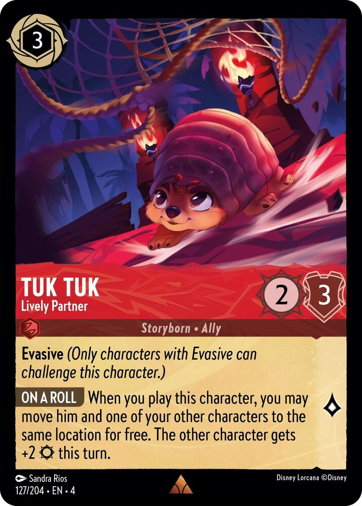 0127 Tuk Tuk - Lively Partner Rare Ursula's Return