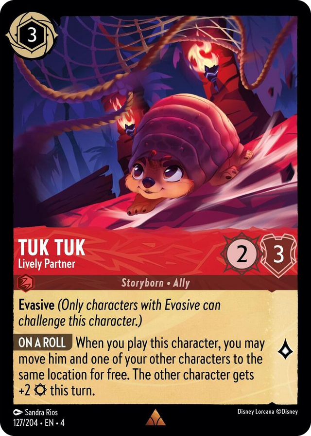 0127 Tuk Tuk - Lively Partner Rare Ursula's Return