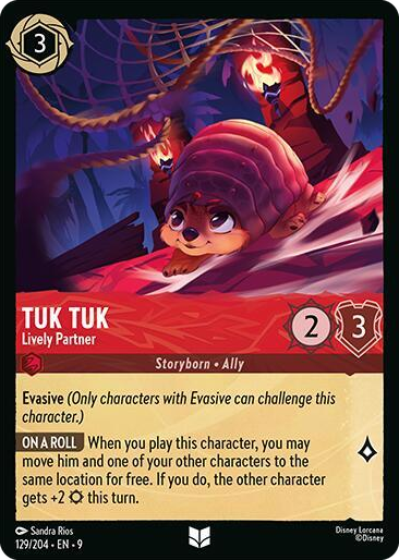 0129 Tuk Tuk - Lively Partner Uncommon Fabled