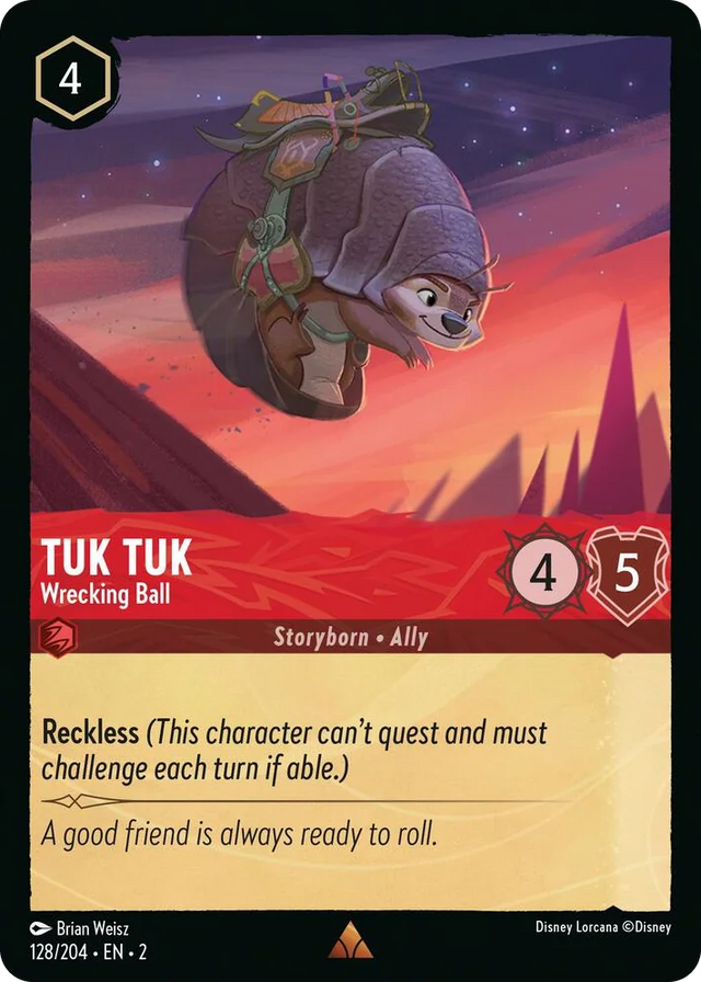 0128 Tuk Tuk - Wrecking Ball Rare Rise of the Floodborn