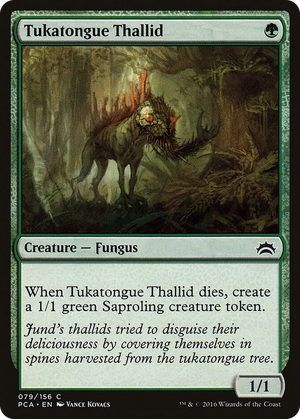 0079 Tukatongue Thallid C Planechase Anthology