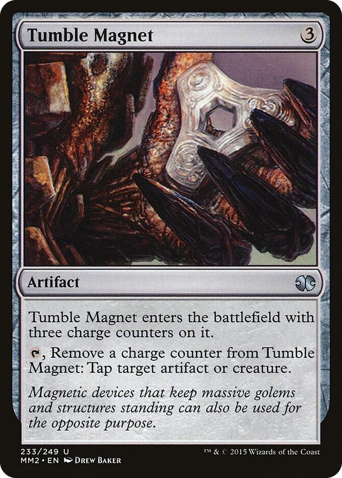0233 Tumble Magnet U Modern Masters 2015