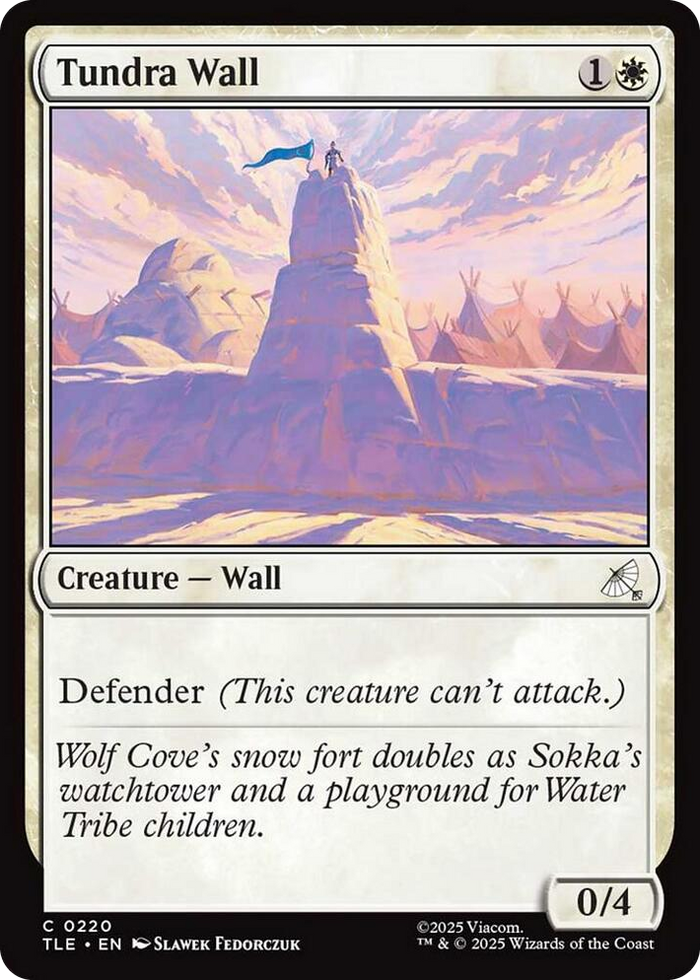 Tundra Wall (0220) #220 C - The Last Airbender: Eternal-Legal Pokemon card