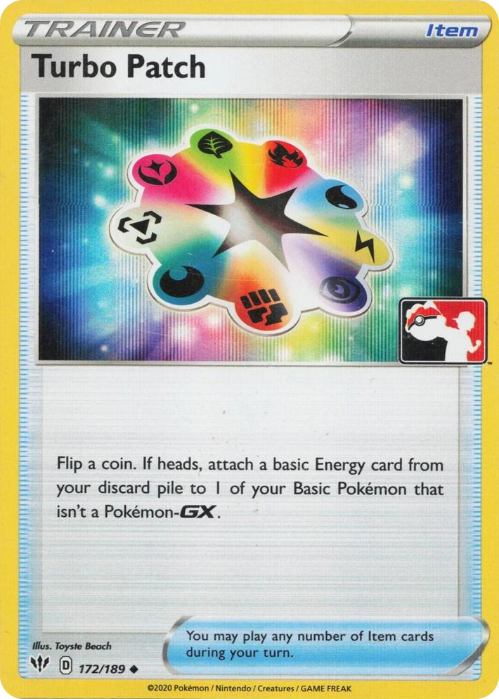 0172 Turbo Patch Uncommon Prize Pack Series Cards